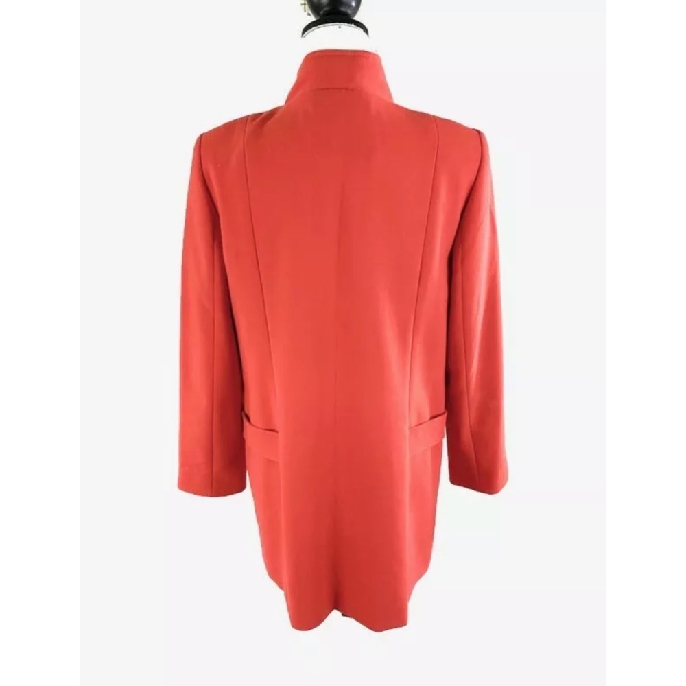 FORENZA Orange Trench Coat - Picture 4 of 5